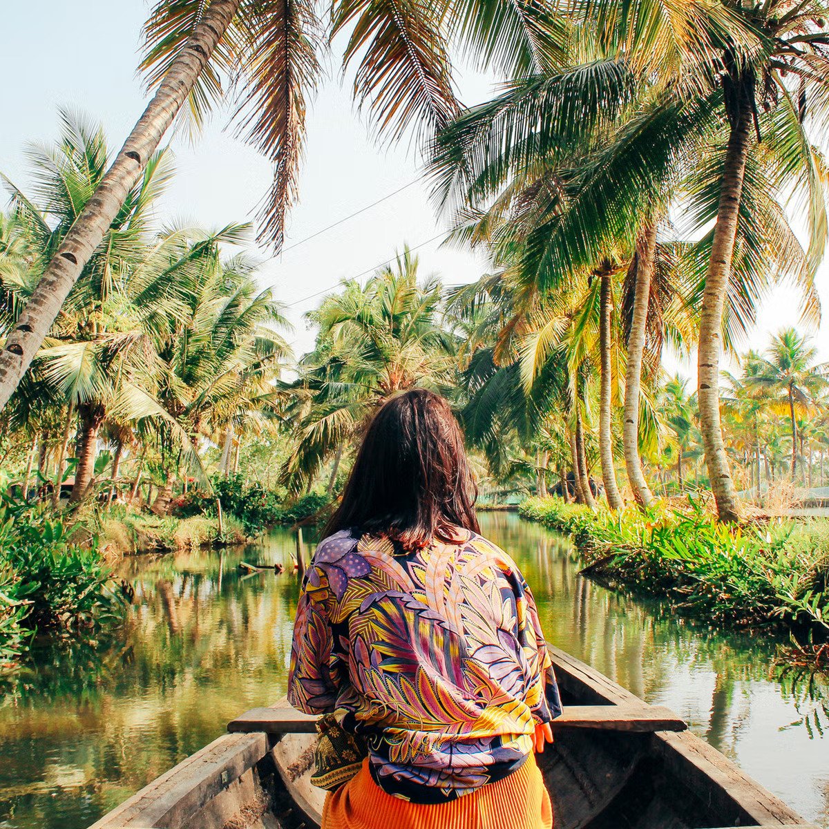 solo female traveller in backwaters